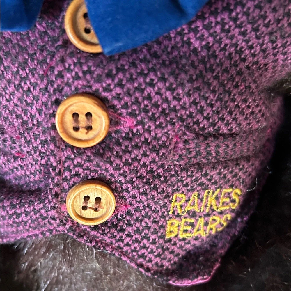 Plush with Purple Vest - Picture 3 of 8